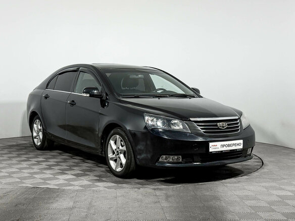 2013 Geely Emgrand EC7, чёрный, 305000 рублей - вид 2