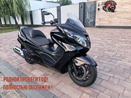 2013 Suzuki Burgman (SkyWave) 400, чёрный, 359500 рублей, вид 1