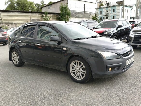 2007 Ford Focus II, чёрный, 275000 рублей - вид 4