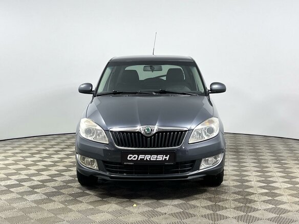 2010 Skoda Fabia II Рестайлинг, серый - вид 2