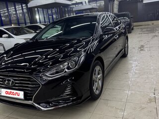 2017 Hyundai Sonata VII (LF) Рестайлинг, чёрный, 1525000 рублей, вид 1