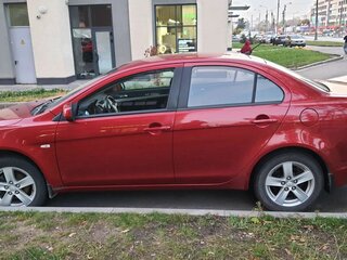 2008 Mitsubishi Lancer X, красный, 1050000 рублей, вид 2