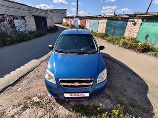 2007 Chevrolet Aveo I Рестайлинг, синий, 270000 рублей, вид 2