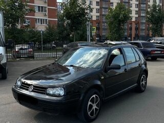 1999 Volkswagen Golf IV, чёрный, 200000 рублей, вид 1