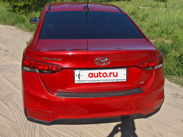 2019 Hyundai Solaris II, красный, 1310000 рублей - вид 3