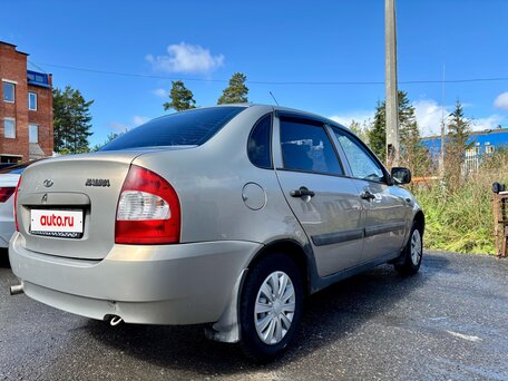2006 Lada (ВАЗ) Kalina I, бежевый, 130000 рублей, вид 2