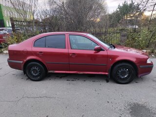2008 Skoda Octavia I (A4) Рестайлинг, пурпурный, 320000 рублей, вид 4