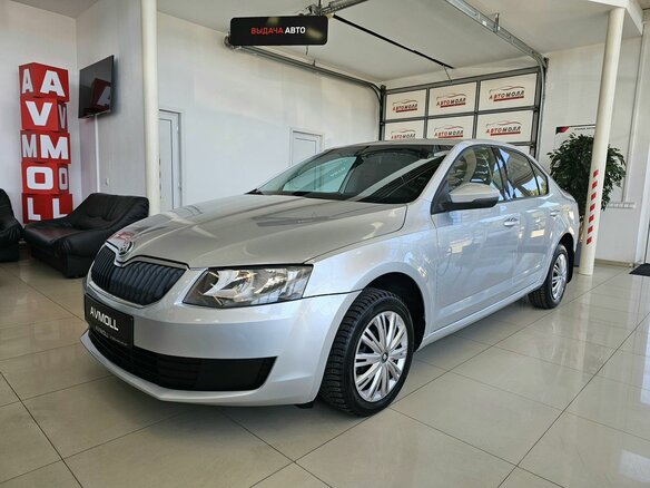 2014 Skoda Octavia III (A7), серебристый