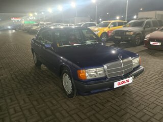 1992 Mercedes-Benz 190 (W201), синий, 2000000 рублей, вид 3
