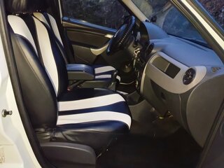 2011 Renault Logan I Рестайлинг, белый, 450000 рублей, вид 5
