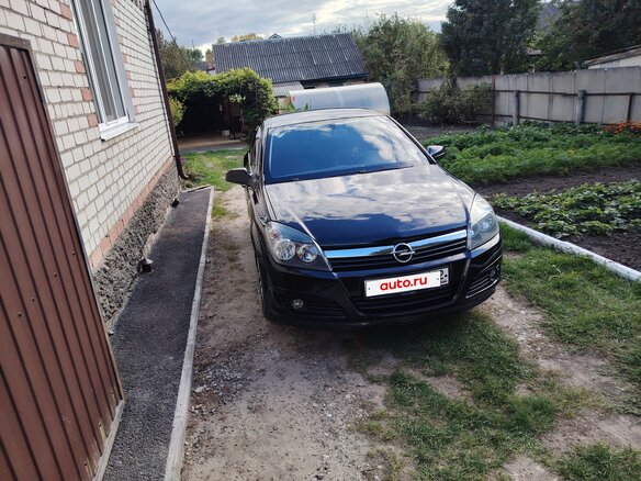 2005 Opel Astra H, чёрный, 400000 рублей - вид 2