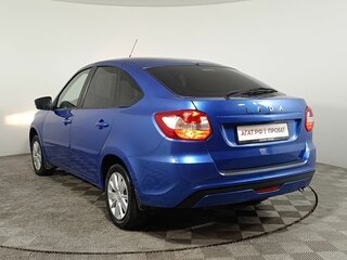 2019 Lada (ВАЗ) Granta I Рестайлинг, синий, 700000 рублей, вид 5