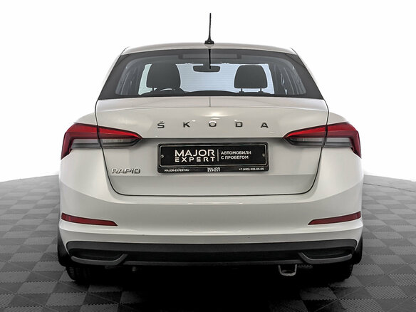 2021 Skoda Rapid II, белый - вид 5