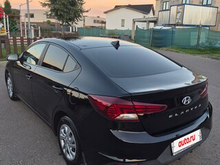 2019 Hyundai Elantra VI (AD) Рестайлинг, чёрный, 1200000 рублей, вид 4
