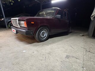 2005 Lada (ВАЗ) 2107, пурпурный, 80000 рублей, вид 2