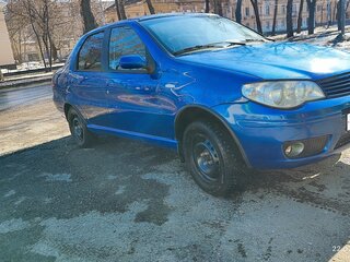 2008 Fiat Albea I Рестайлинг, синий, 350000 рублей, вид 3