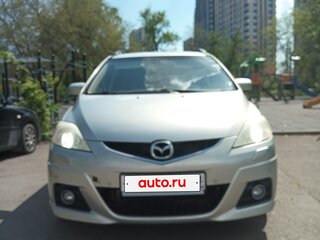 2008 Mazda 5 I (CR) Рестайлинг, серебристый, 820000 рублей, вид 2