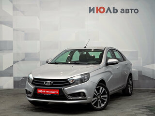 2019 Lada (ВАЗ) Vesta I, серебристый, 1030000 рублей, вид 1