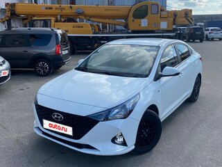2020 Hyundai Solaris II Рестайлинг, белый, 1440000 рублей, вид 1