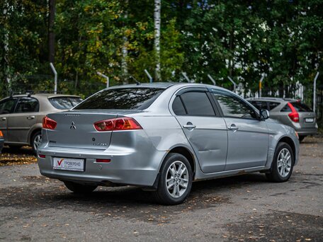 2007 Mitsubishi Lancer X, серебристый, 433000 рублей, вид 2