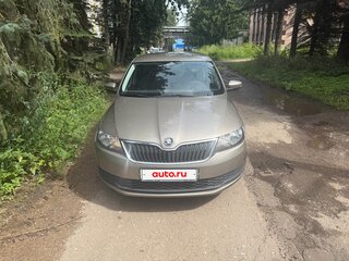2019 Skoda Rapid I Рестайлинг, бежевый, 1300000 рублей, вид 2