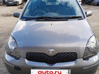 2002 Toyota Vitz I (P10), серый, 370000 рублей, вид 1