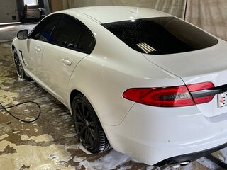2013 Jaguar XF I Рестайлинг, белый, 1650000 рублей, вид 4