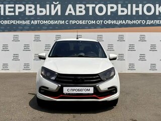 2019 Lada (ВАЗ) Granta I Рестайлинг, белый, 694000 рублей, вид 2