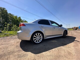 2008 Mitsubishi Lancer X, серебристый, 870000 рублей, вид 3