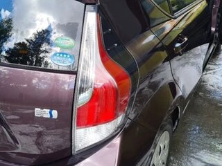 2016 Toyota Aqua I Рестайлинг, фиолетовый, 999000 рублей, вид 2
