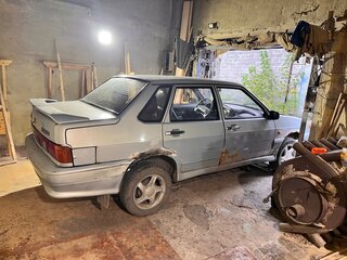 2005 Lada (ВАЗ) 2115, серебристый, 70000 рублей, вид 5