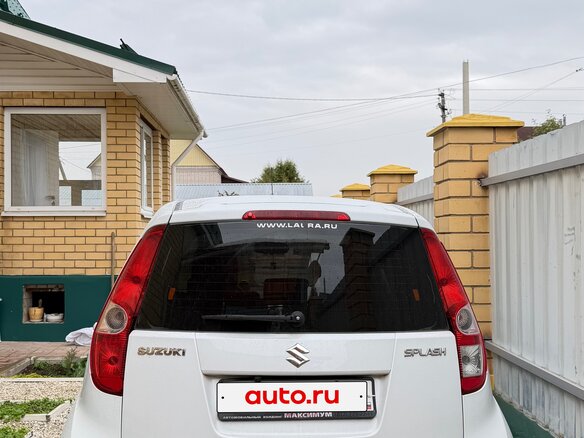 2013 Suzuki Splash I Рестайлинг, белый, 1050000 рублей - вид 1