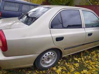 2005 Hyundai Accent ТагАЗ II, бежевый, 300000 рублей, вид 3