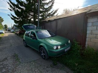 2000 Volkswagen Golf IV, зелёный, 370000 рублей, вид 1