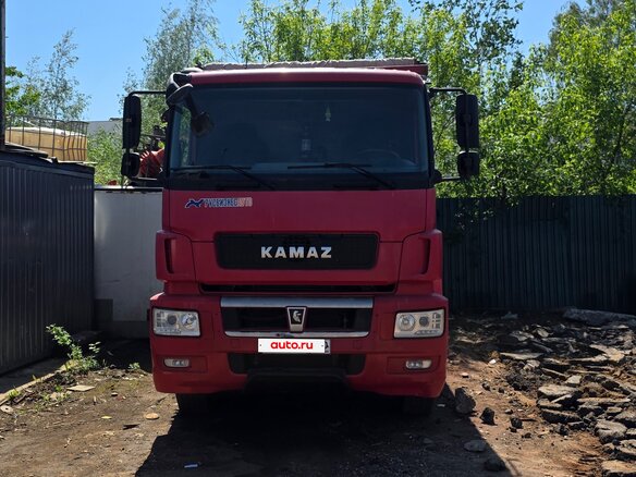 2017 КамАЗ 6520, красный, 3380000 рублей - вид 2