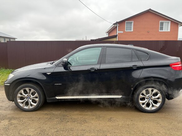 2008 BMW X6 50i 6-speed I (E71), чёрный, 1700000 рублей - вид 8