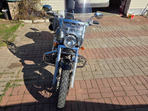2003 Yamaha XVS1100, чёрный, 599000 рублей - вид 7
