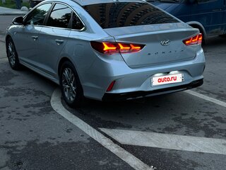 2019 Hyundai Sonata VII (LF) Рестайлинг, серый, 1390000 рублей, вид 3