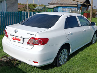2012 Toyota Corolla X (E140, E150) Рестайлинг, белый, 1070000 рублей, вид 3