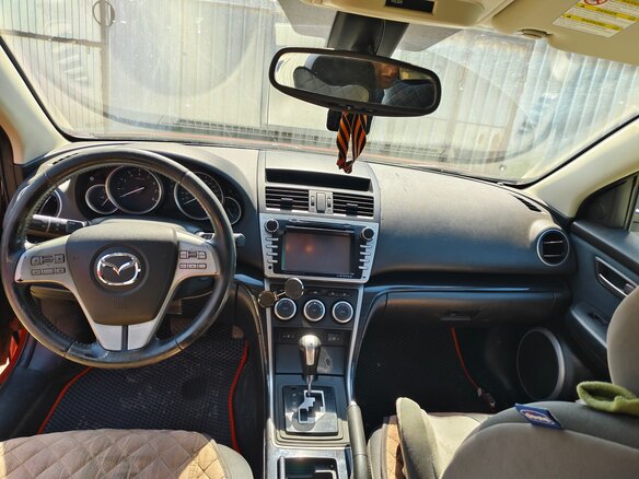 2008 Mazda 6 II (GH), красный, 850000 рублей - вид 8