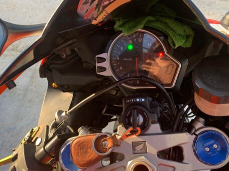 2008 Honda CBR 1000 RR/RA Fireblade, оранжевый, 580000 рублей, вид 4