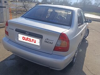 2007 Hyundai Accent ТагАЗ II, серебристый, 360000 рублей, вид 5