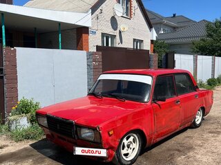 1990 Lada (ВАЗ) 2107, красный, 55000 рублей, вид 1