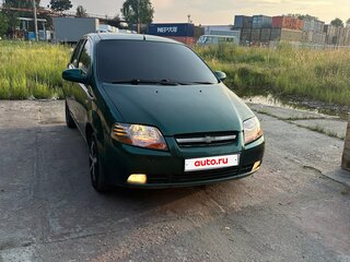 2005 Chevrolet Aveo I, зелёный, 300000 рублей, вид 4