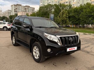 2015 Toyota Land Cruiser Prado 150 Series Рестайлинг 1, чёрный, 2980000 рублей, вид 3