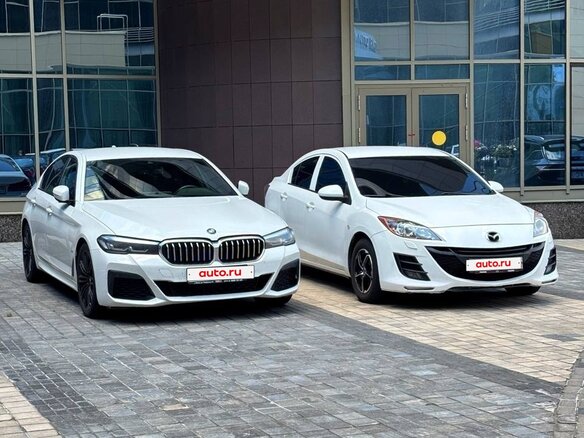 2011 Mazda 3 II (BL), белый, 620000 рублей - вид 1