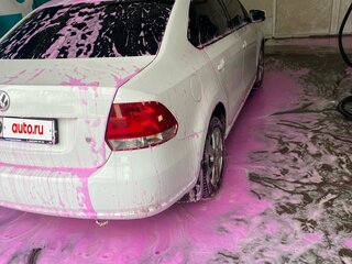 2013 Volkswagen Polo V, белый, 625000 рублей, вид 3