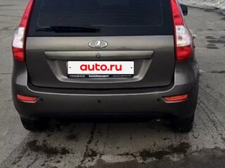 2014 Lada (ВАЗ) Kalina II, коричневый, 395000 рублей, вид 3