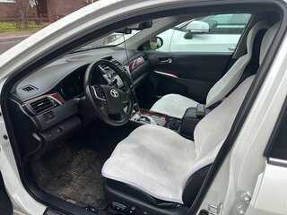 2014 Toyota Camry VII (XV50), белый, 1399000 рублей, вид 4