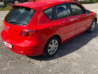 2007 Mazda 3 I (BK) Рестайлинг, красный, 285000 рублей, вид 5